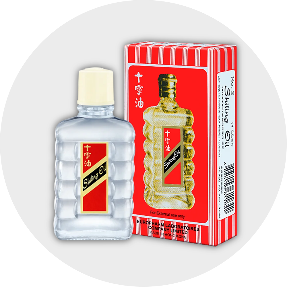 Shiling Oil bottle with packaging